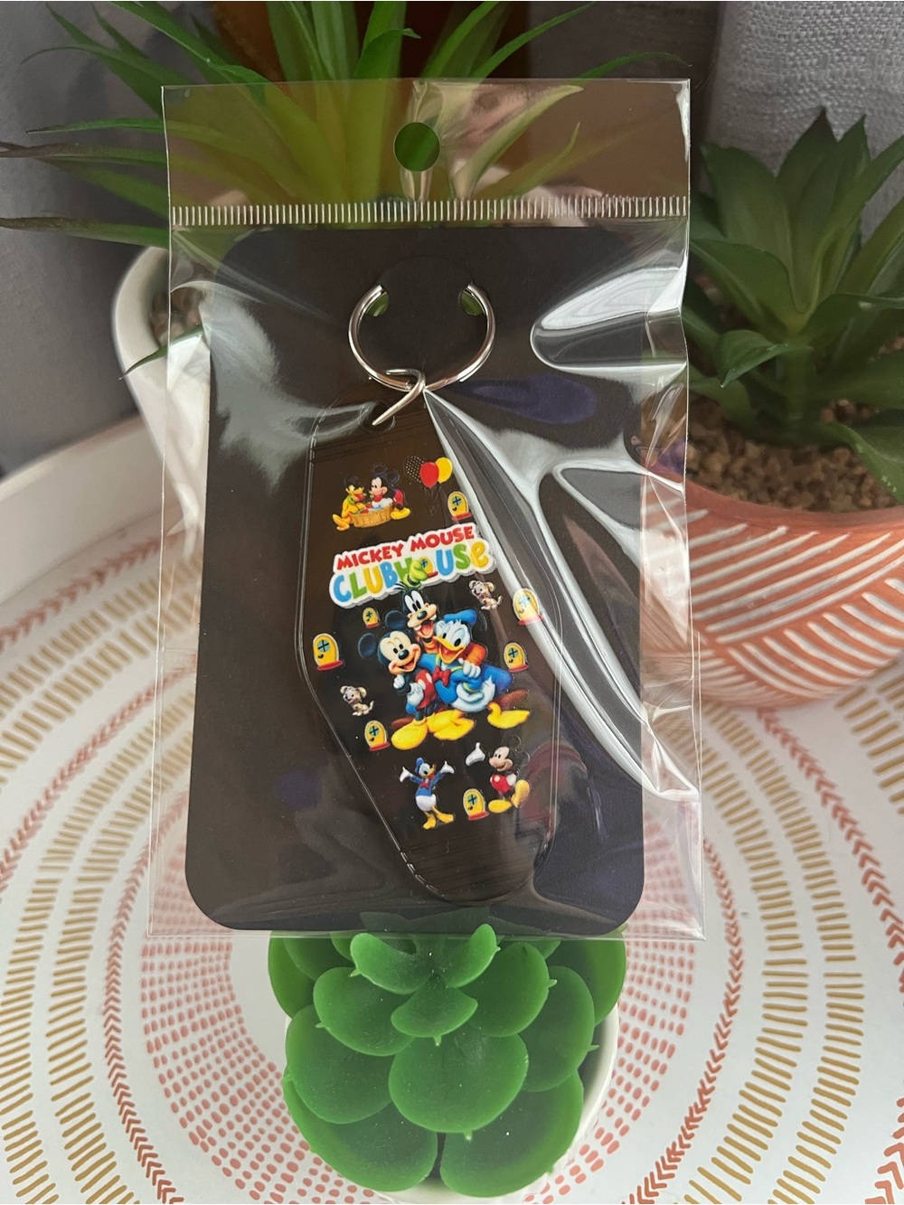 Mickey Mouse Clubhouse Keychain - Black